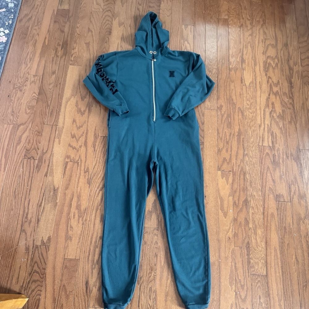 Savage x Fenty‎ Forever Savage Hooded One Piece Sweatsuit small 4-6 Green
